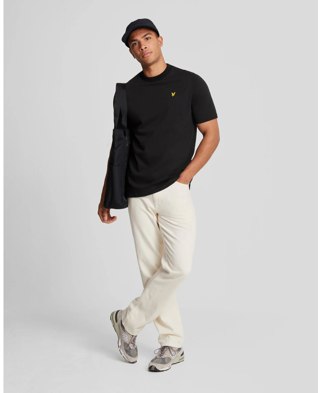 spezial madrid Lyle & Scott Football For All Graphic Tee Jet Black Liquidación