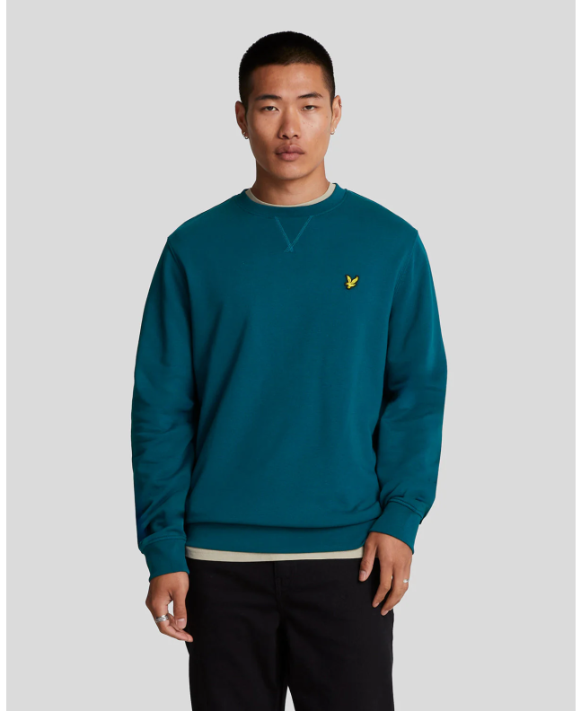 spezial madrid Lyle & Scott Football For All Graphic Crew Neck Sweatshirt Apres Navy Ahorra y exporta