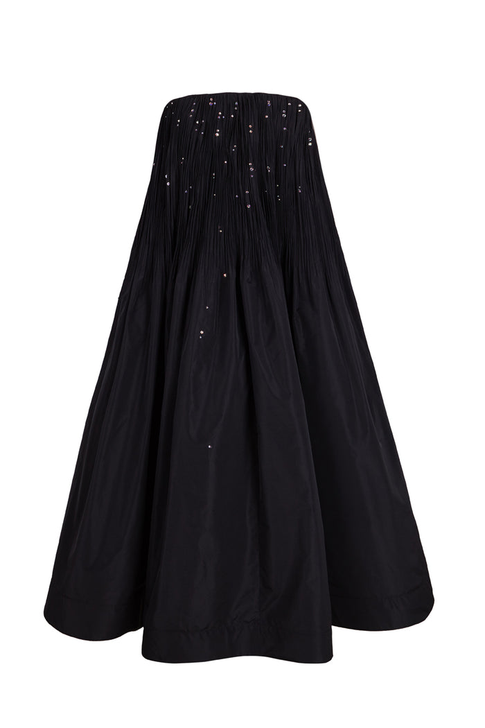 the 2nd skin co. Vestido palabra de honor con cristales Tienda