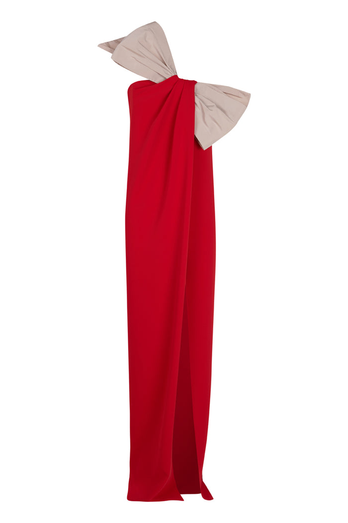 the 2nd skin co. Top efecto vestido con maxi lazo en la parte superior Rebajas top