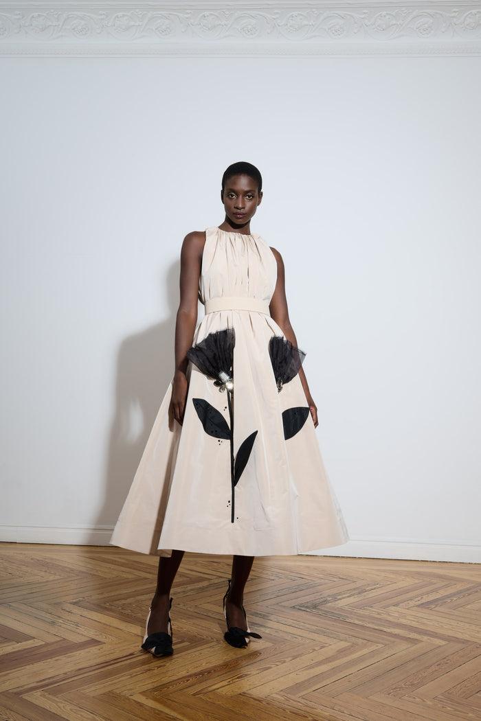 the 2nd skin co. Vestido midi silueta A Precio de fábrica