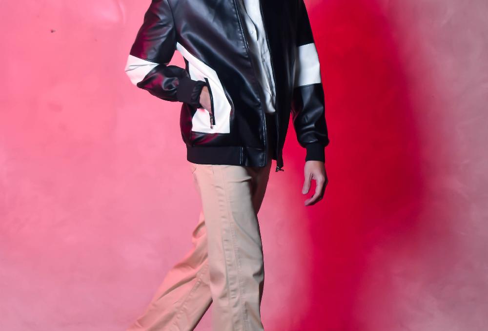 The New Black CHAQUETA DE CUERO B&N Rebajas de fin de temporada