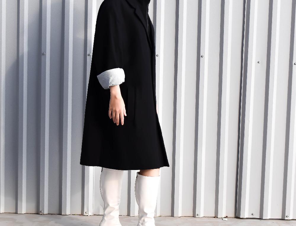 The New Black ABRIGO OVERSIZED BLACK 2025