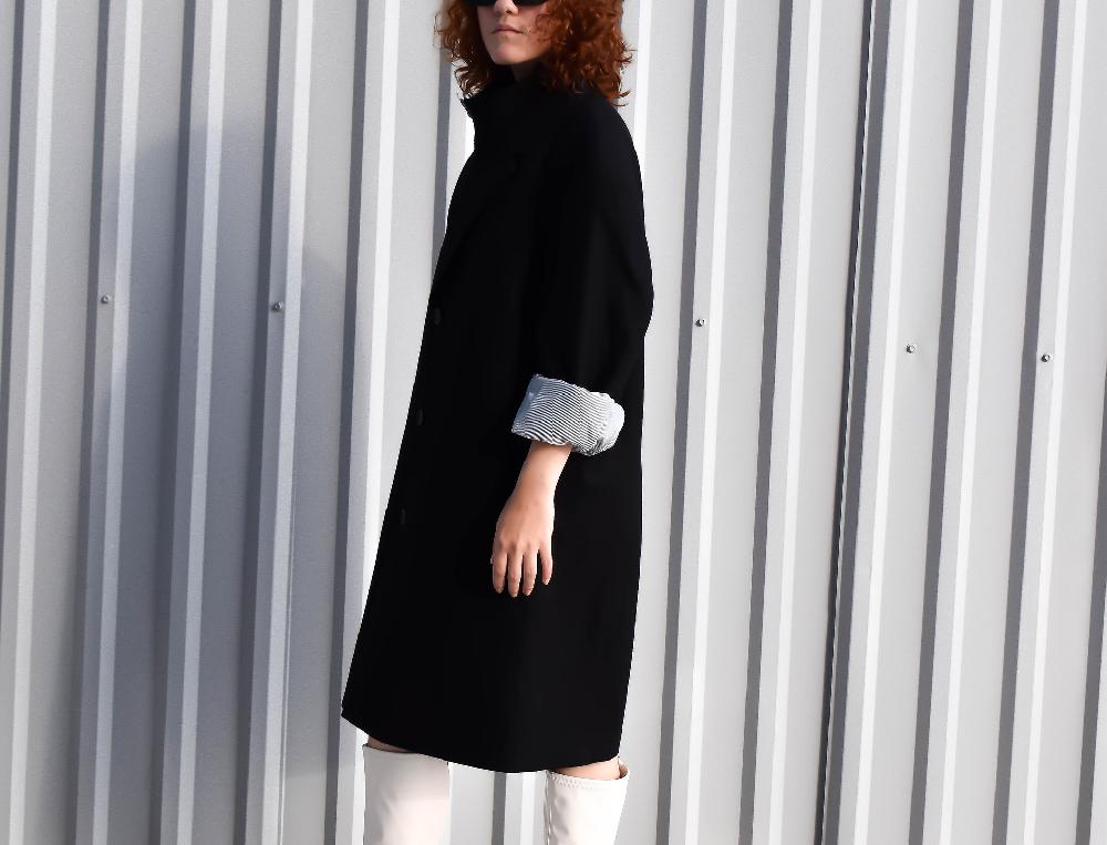 The New Black ABRIGO OVERSIZED BLACK 2025