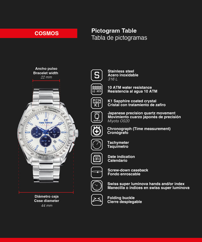 ﻿time force Cosmos Descuento