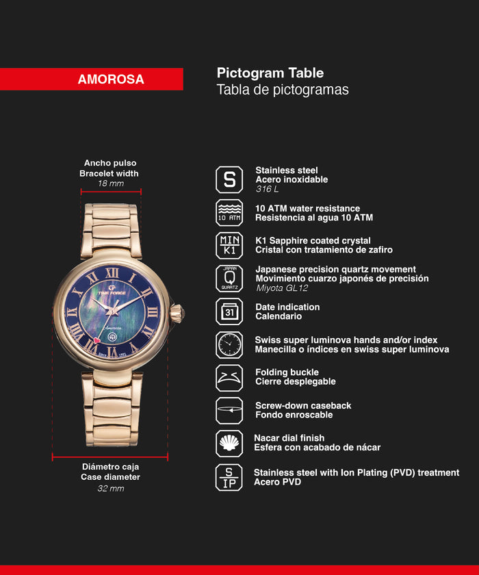 time force Amorosa Última moda