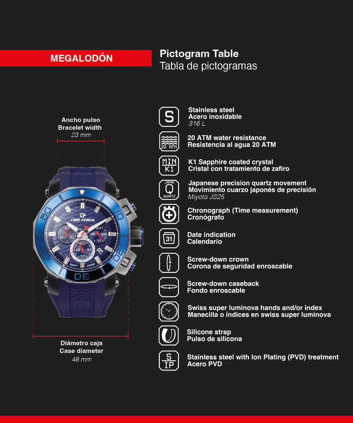 time force Megalodon Gran oferta