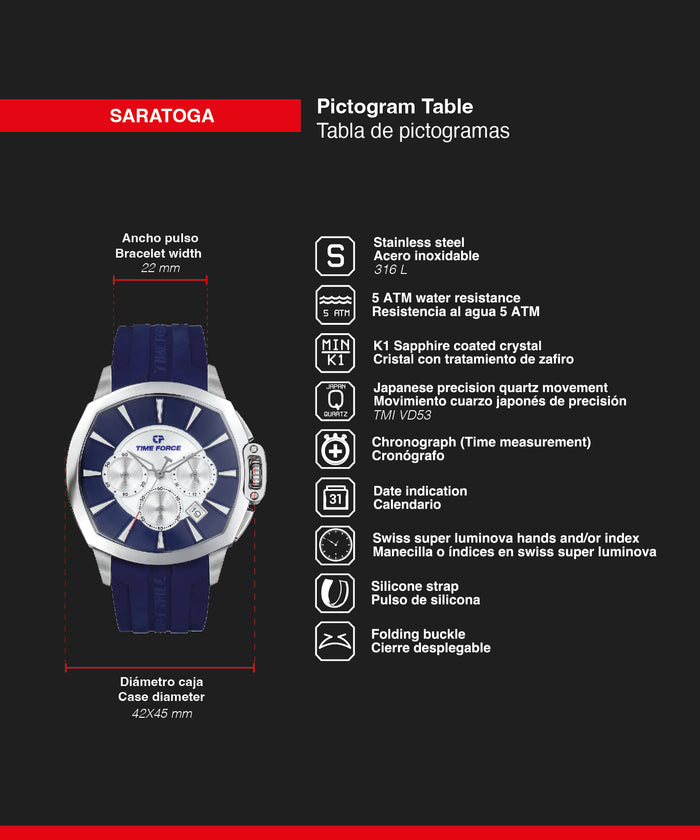 time force Saratoga Promoción por tiempo limitado
