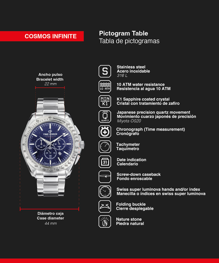 time force Cosmos Infinite Envío internacional gratuito