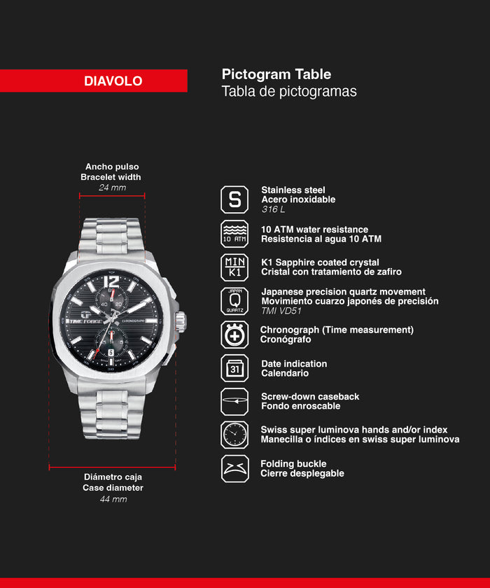 time force Diavolo Última moda