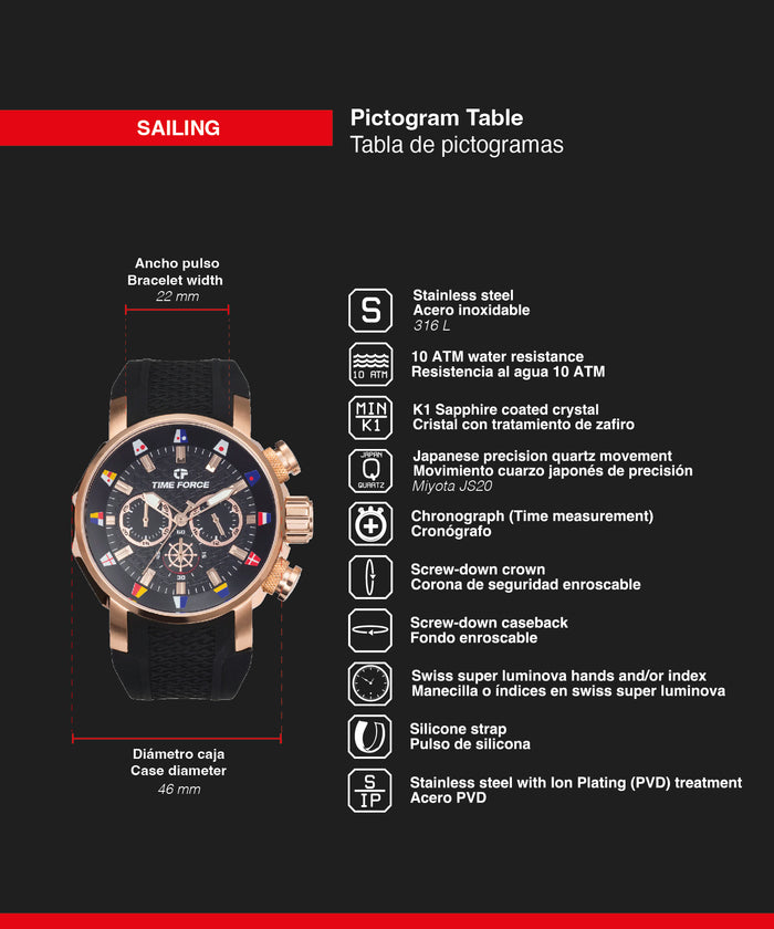 time force Sailing Descuento