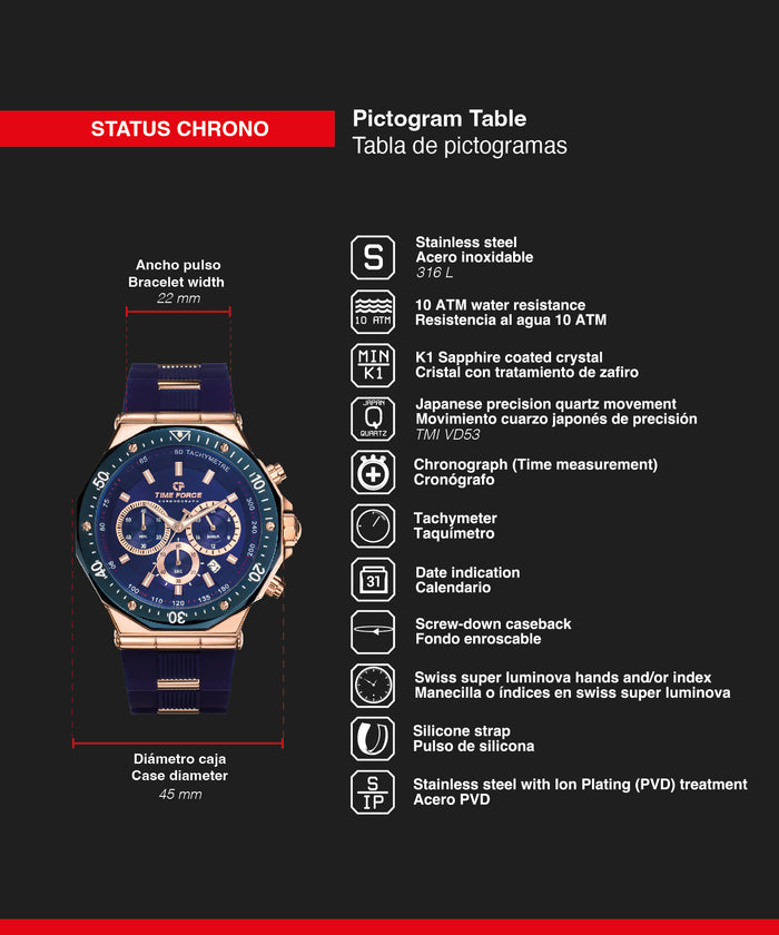time force Status Chrono Liquidación