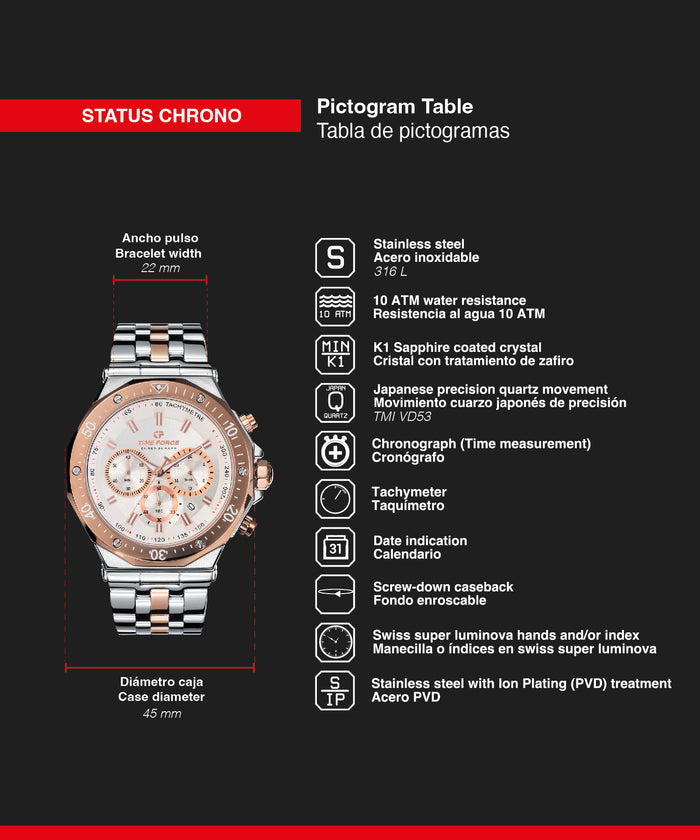 time force Status Chrono Oferta especial