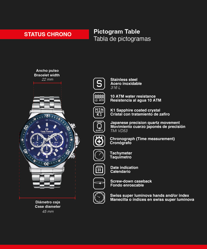 time force Status Chrono COMPRAR AHORA