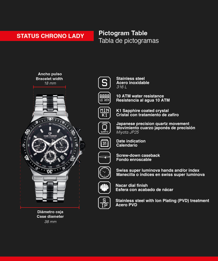 time force Status Lady Oferta especial de fábrica