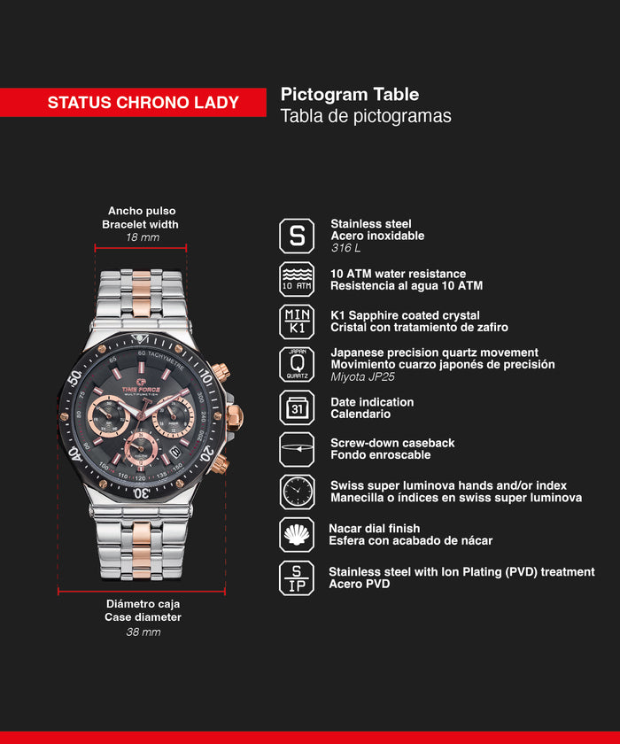 time force Status Lady Solo queda un día