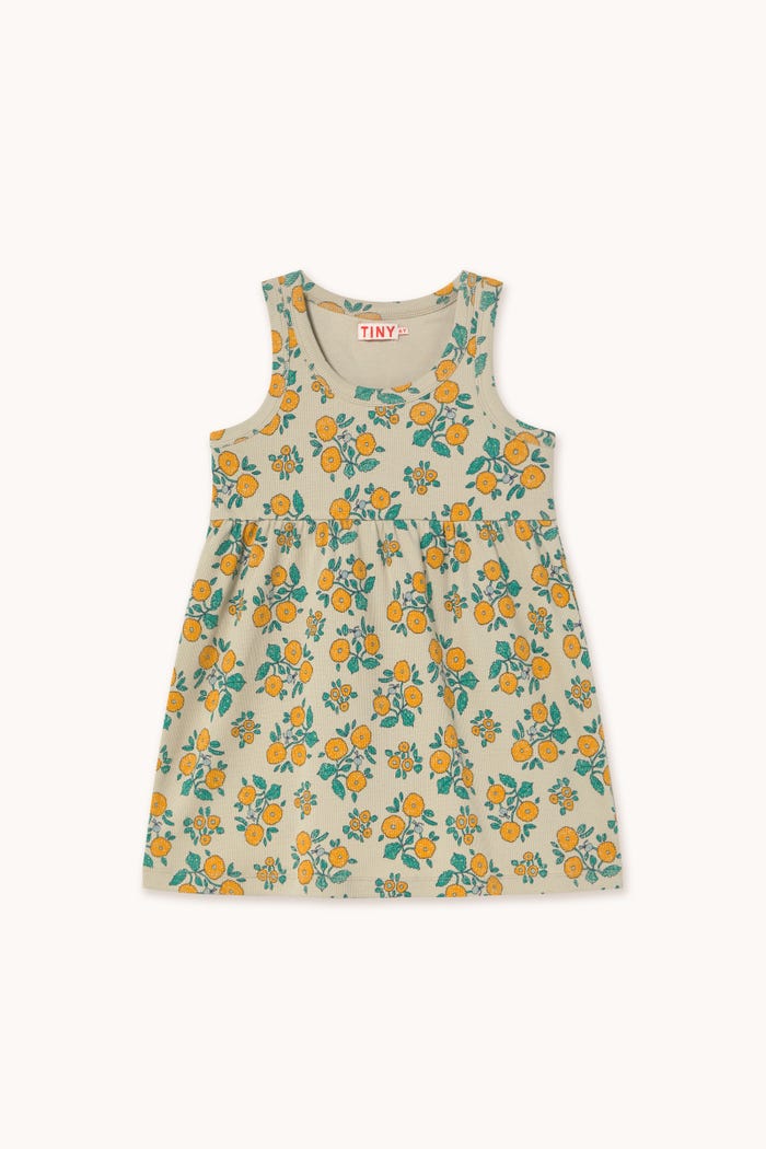 tiny cottons VESTIDO FLOWERS