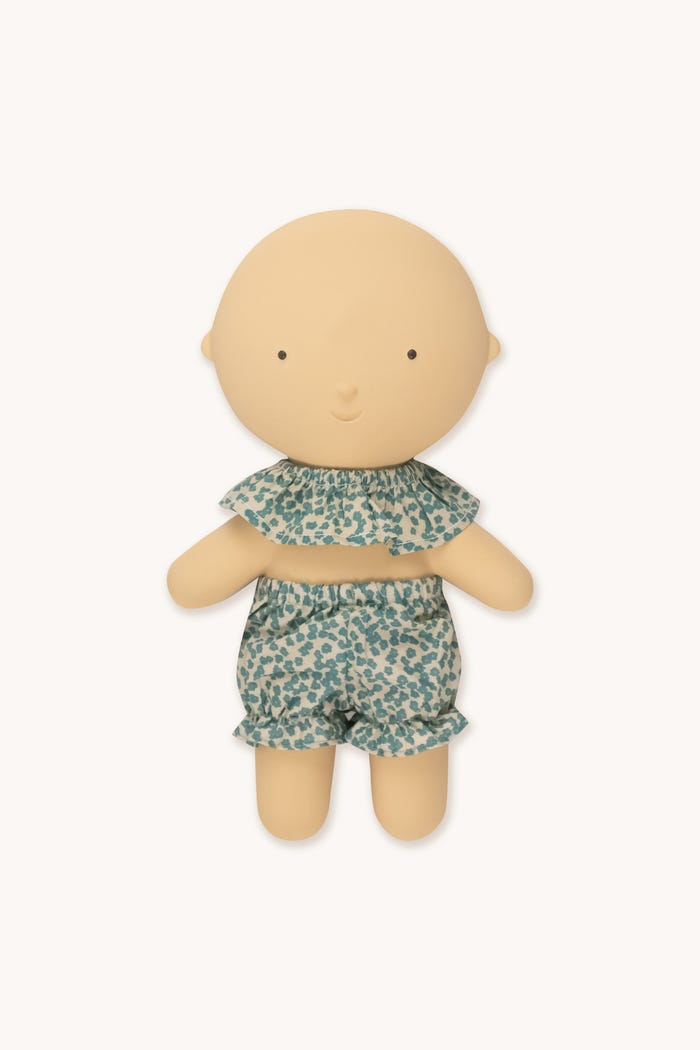 tiny cottons Gommu Flores Verdes - Pantalón Corto & Cuello Descuentos del mes