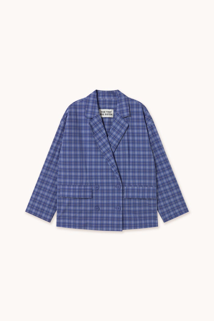 tiny cottons BLAZER A CUADROS