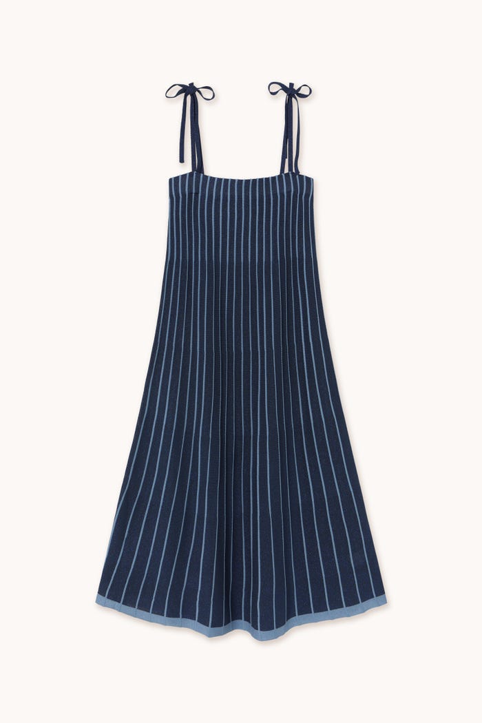 tiny cottons VESTIDO CONTRASTE Venta caliente