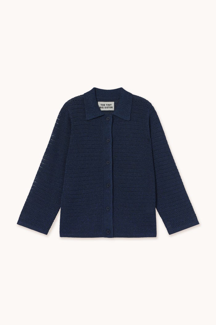 tiny cottons BLUSA LUREX DE PUNTO CALADO En oferta