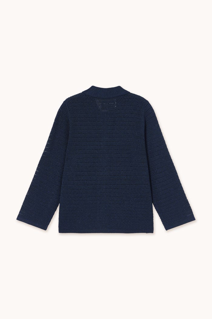 tiny cottons BLUSA LUREX DE PUNTO CALADO En oferta