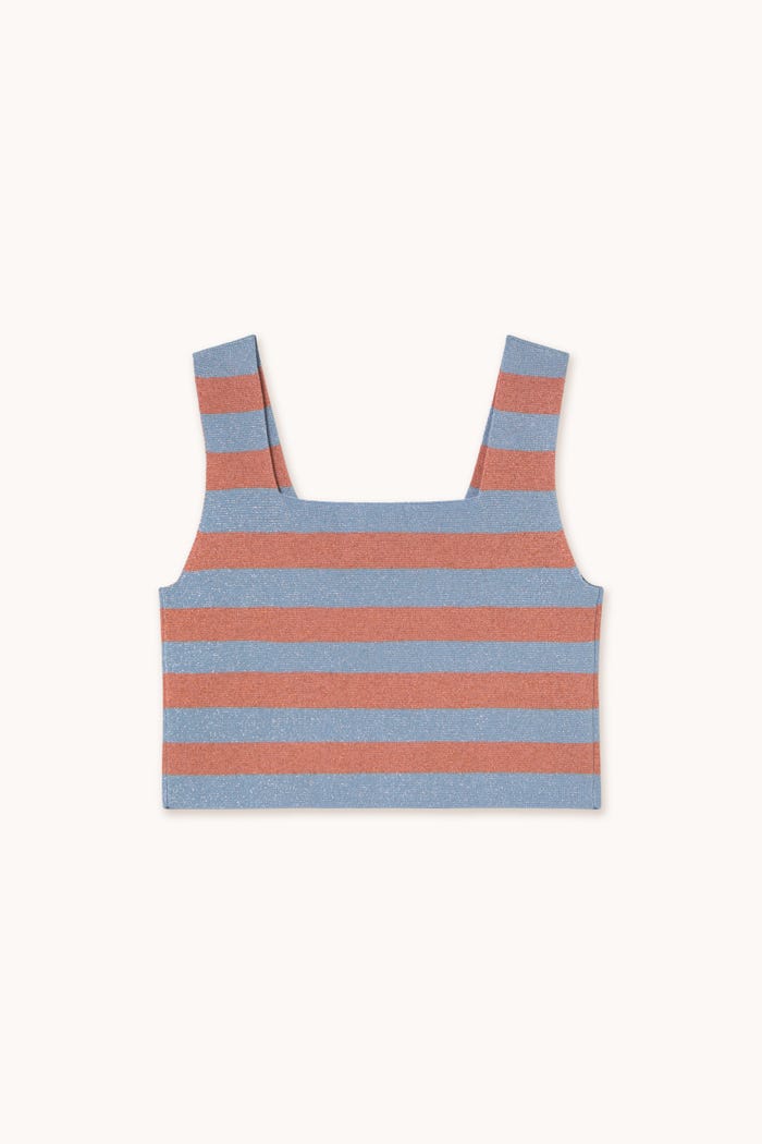 tiny cottons TOP CON BOTONES A RAYAS Rebajas de fábrica