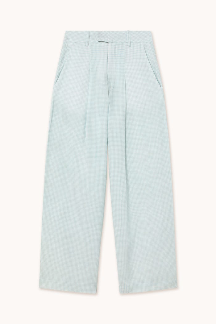tiny cottons PANTALÓN CON PINZAS GRID