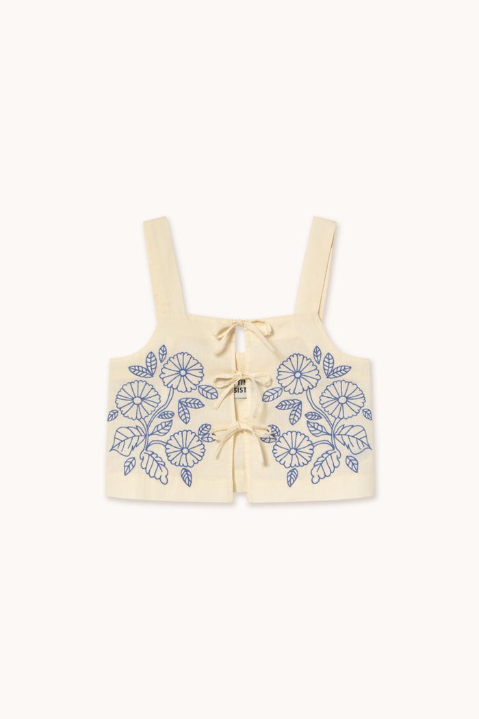 tiny cottons TOP BORDADO Tienda