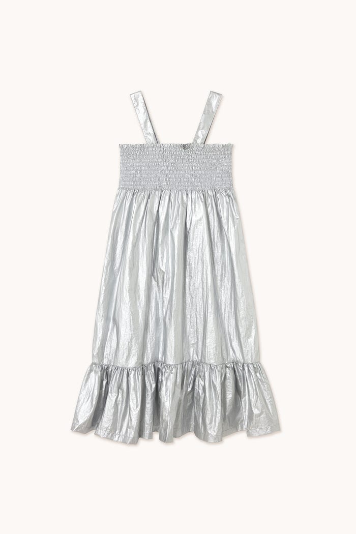 tiny cottons VESTIDO METALLIC