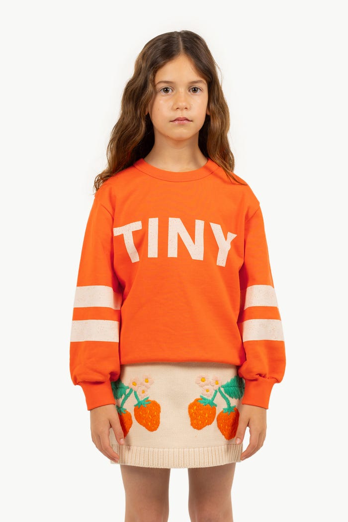 tiny cottons SUDADERA STRIPES LOGO Venta caliente