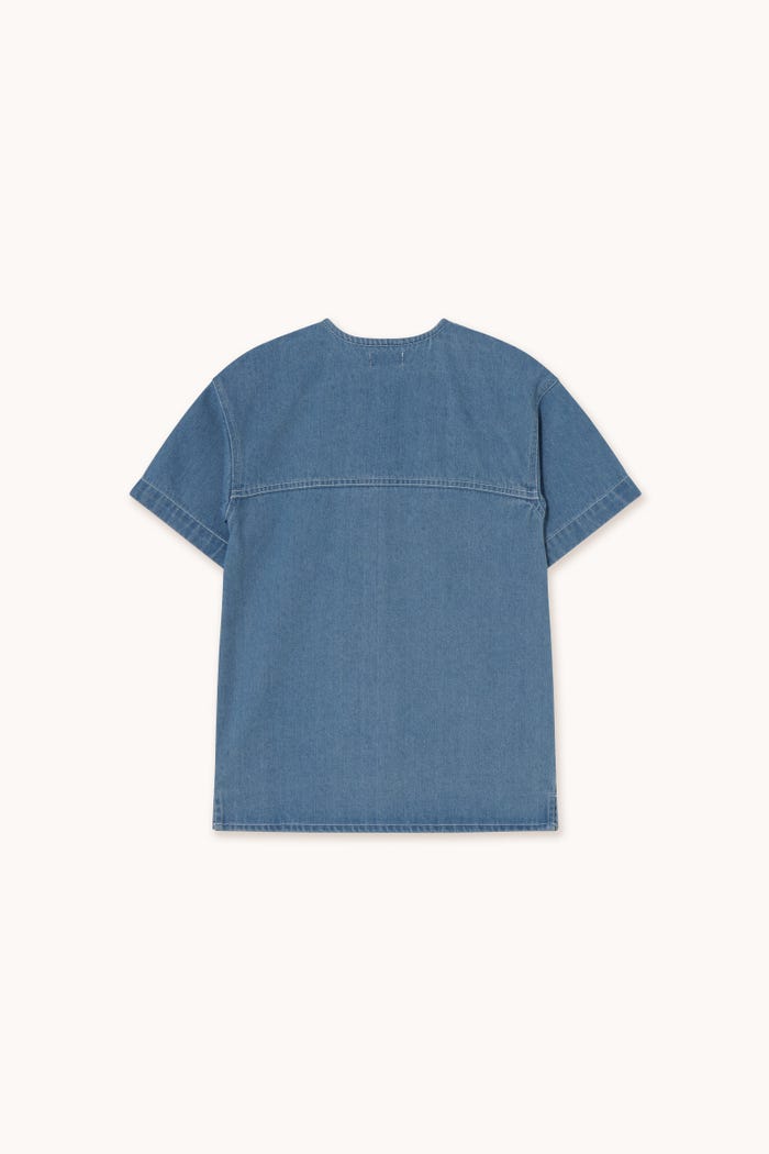 tiny cottons VESTIDO GRAPHIC DENIM En oferta