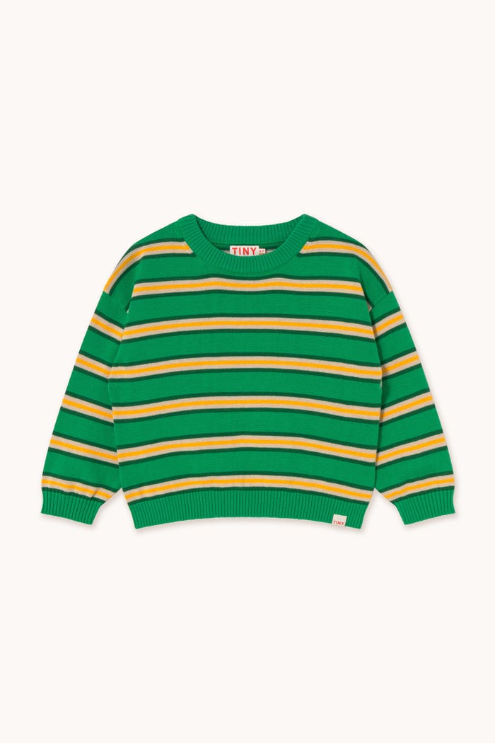 tiny cottons SWEATER STRIPES MULTICOLOR
