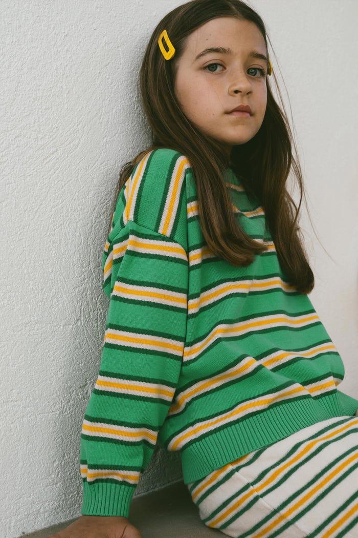 tiny cottons SWEATER STRIPES MULTICOLOR Envío gratis