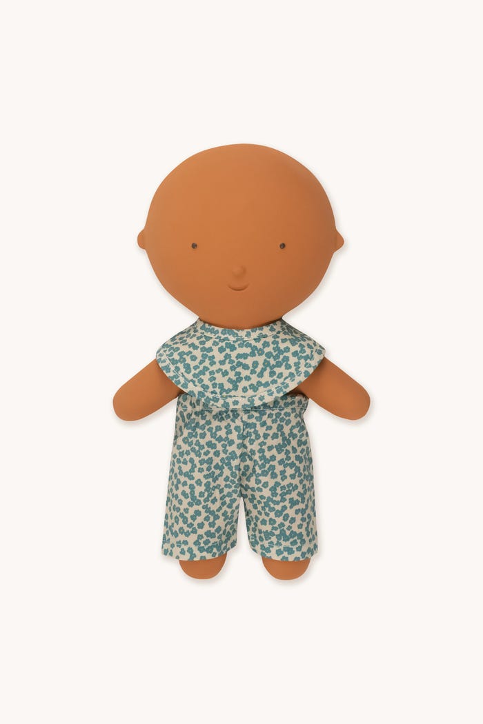 tiny cottons Gommu Flores Verdes - Pantalón & Babero COMPRAR AHORA
