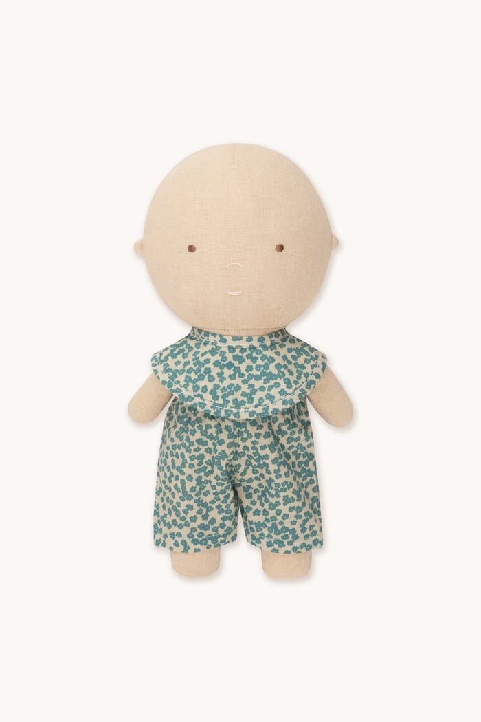 tiny cottons Gommu Flores Verdes - Pantalón & Babero COMPRAR AHORA