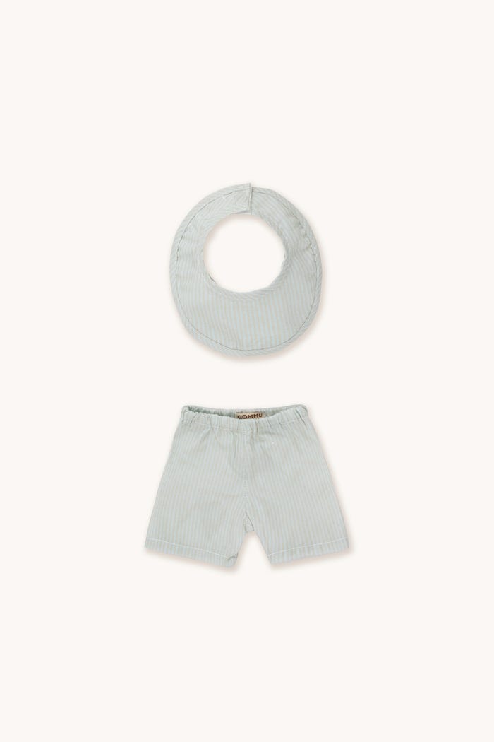 tiny cottons Gommu Rayas - Pantalón & Babero ÚLTIMAS EDICIONES