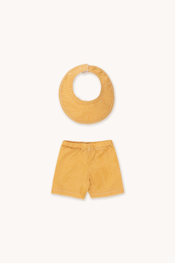 tiny cottons Gommu Vichy - Pantalón & Babero Últimos 2 días