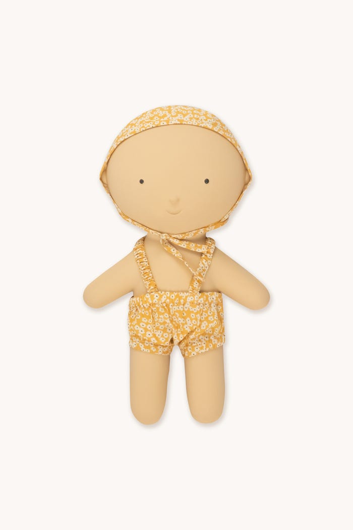 tiny cottons Gommu Flores Amarillas - Pantalón Corto & Capota Último día