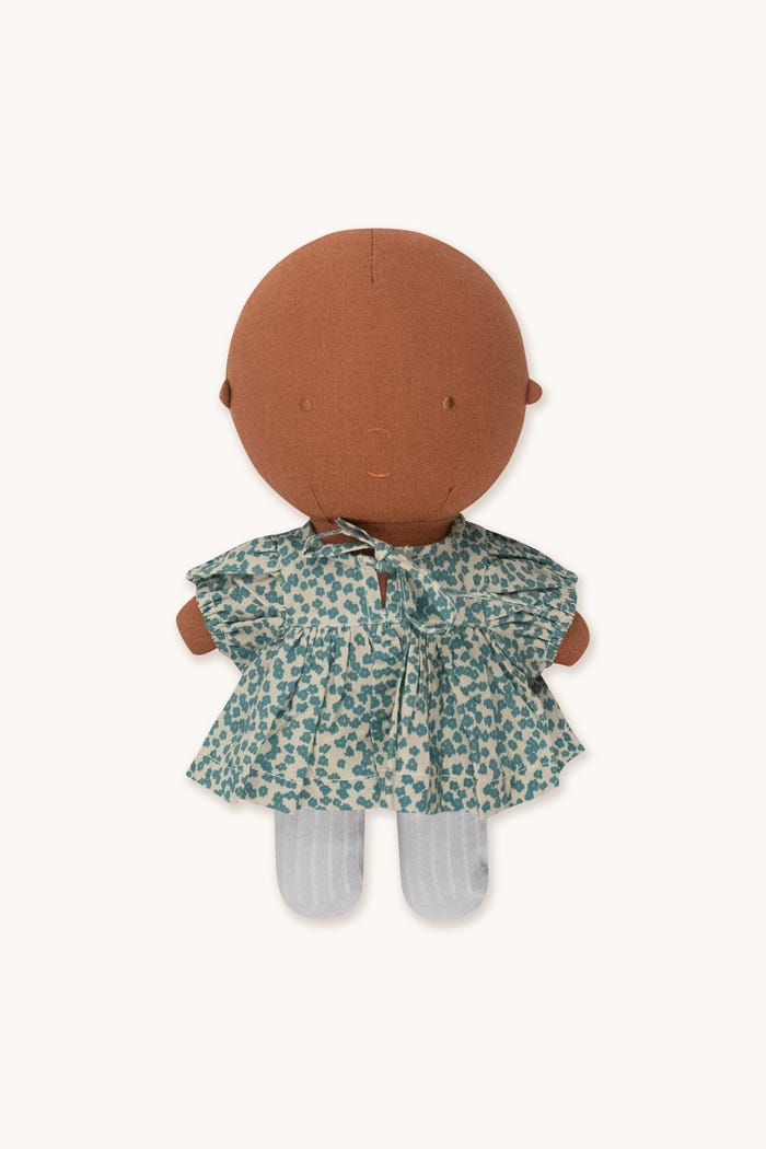 tiny cottons Gommu Flores Verdes - Vestido & Medias Grandes descuentos