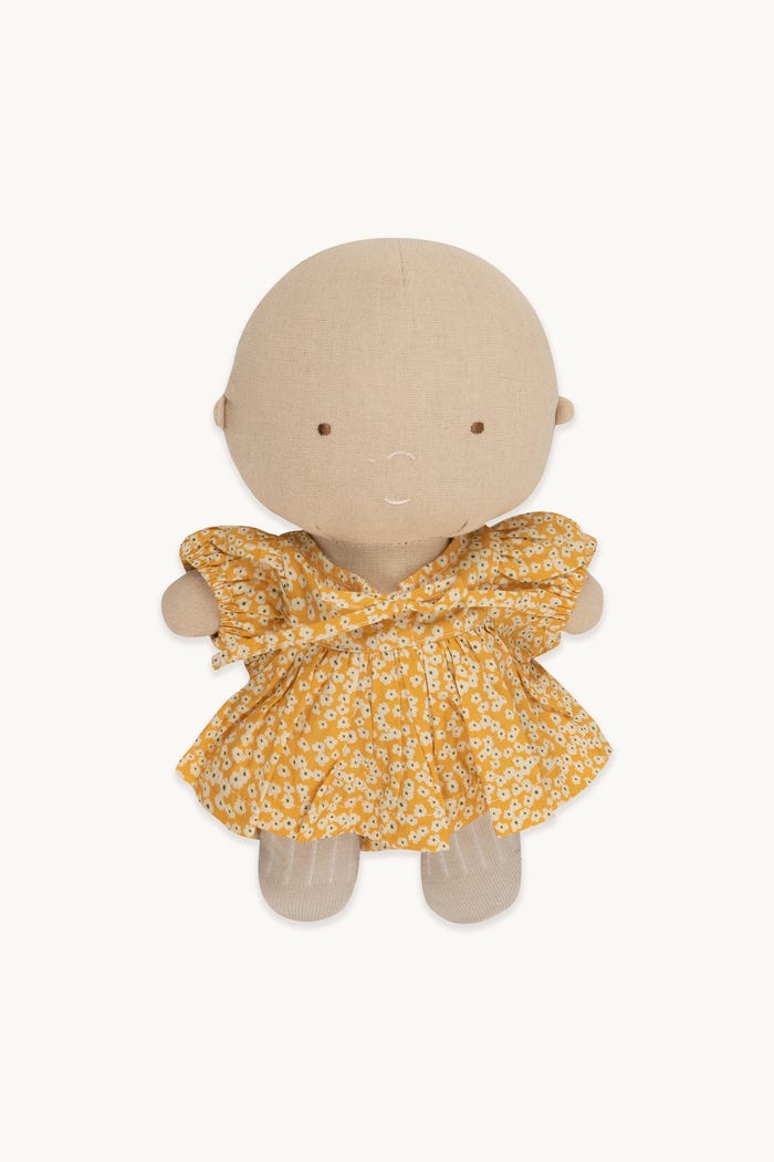tiny cottons Gommu Flores Amarillas - Vestido & Medias Descuento por venta flash