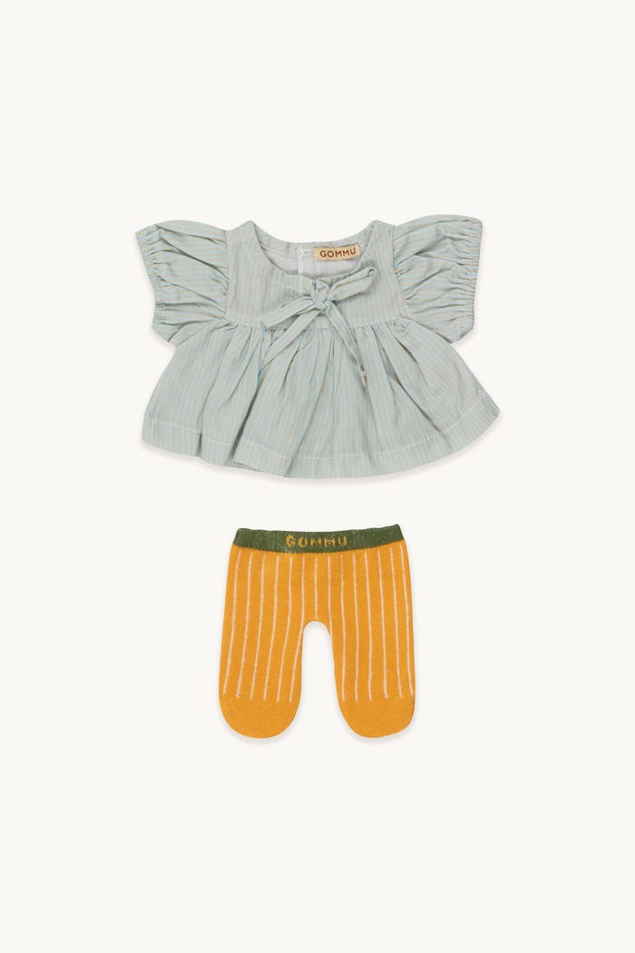 tiny cottons Gommu Rayas - Vestido & Medias Venta caliente