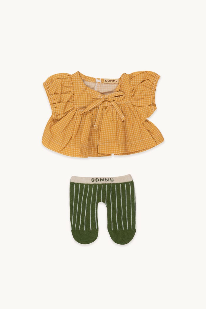 tiny cottons Gommu Vichy - Vestido & Medias En oferta
