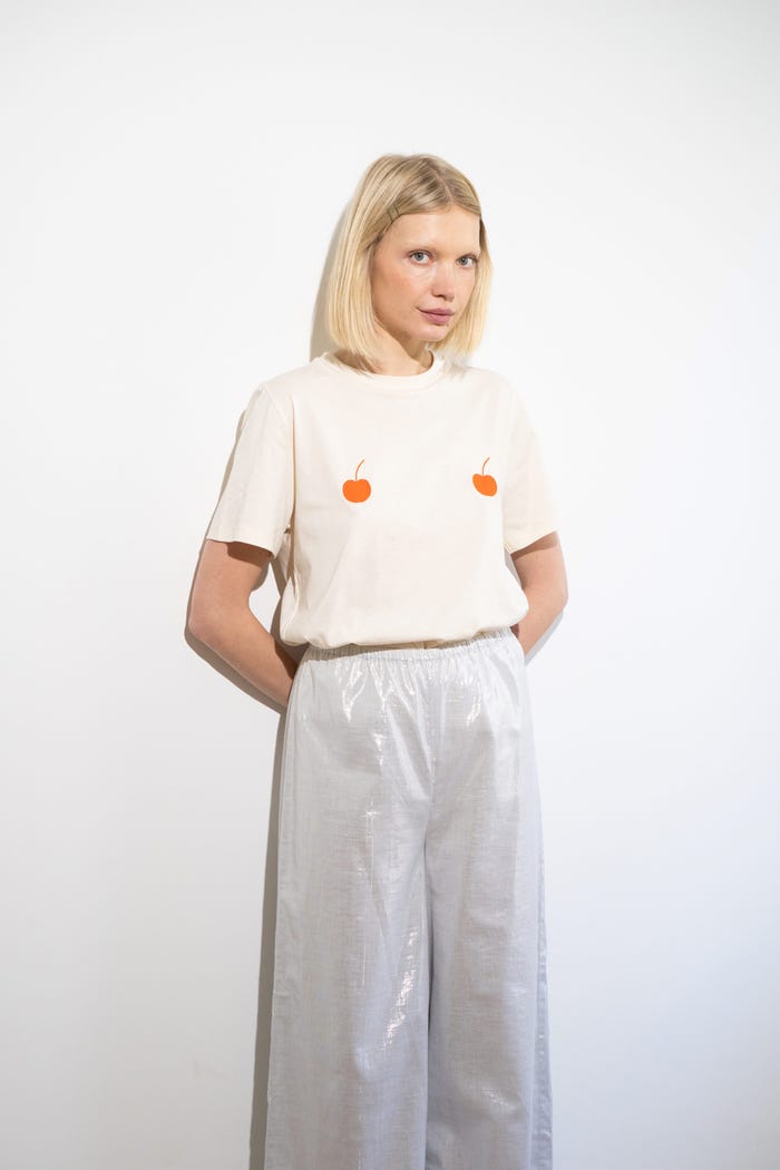 tiny cottons CAMISETA “CHERRIES” Último día