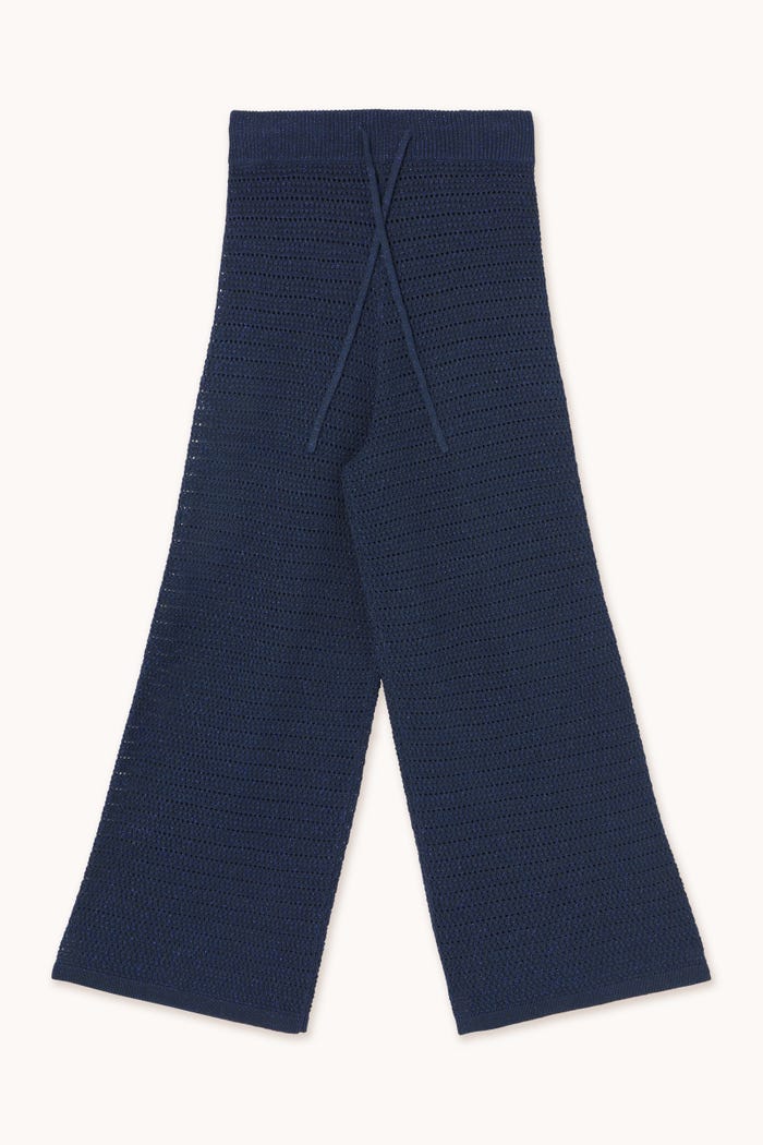 tiny cottons PANTALÓN LUREX DE PUNTO CALADO Última moda