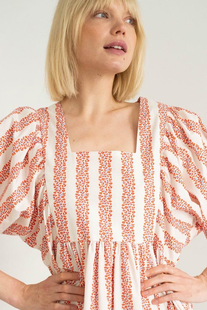 tiny cottons VESTIDO FLOWERS Rebajas de fin de temporada