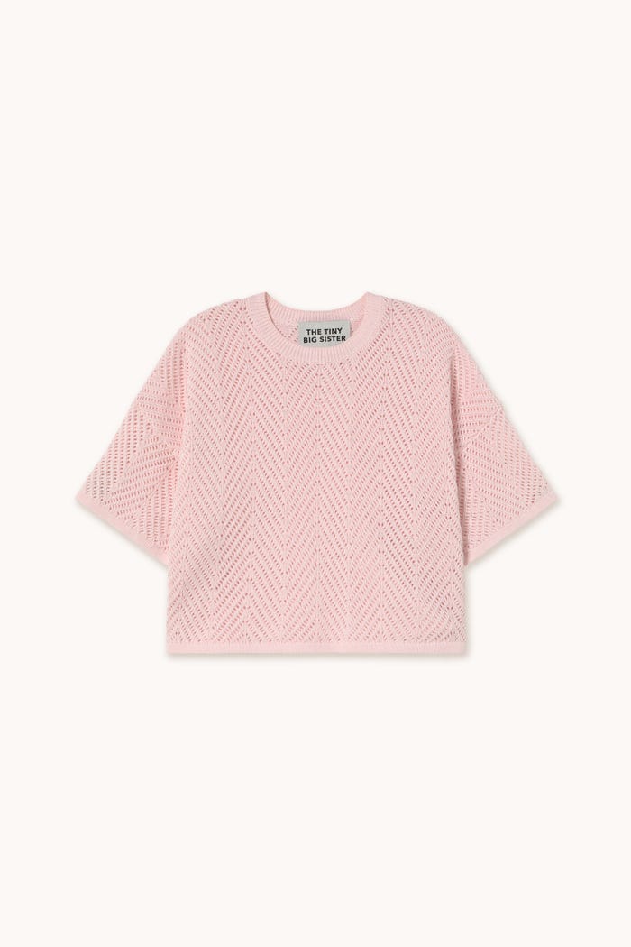 tiny cottons CAMISETA DE PUNTO CALADO
