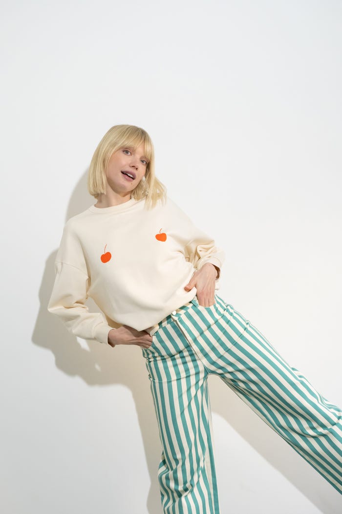 tiny cottons SUDADERA “CHERRIES” Ofertas