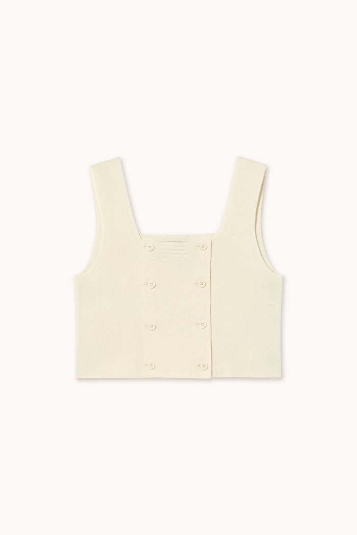 tiny cottons TOP CON BOTONES