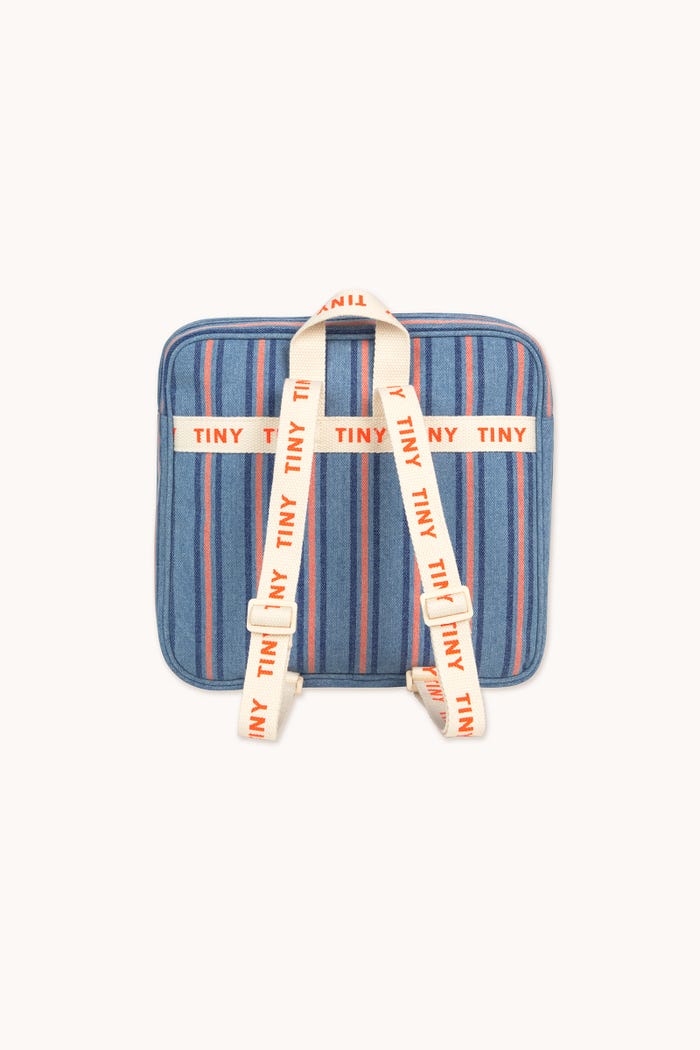 tiny cottons MOCHILA STRIPES DENIM Descuento por venta flash